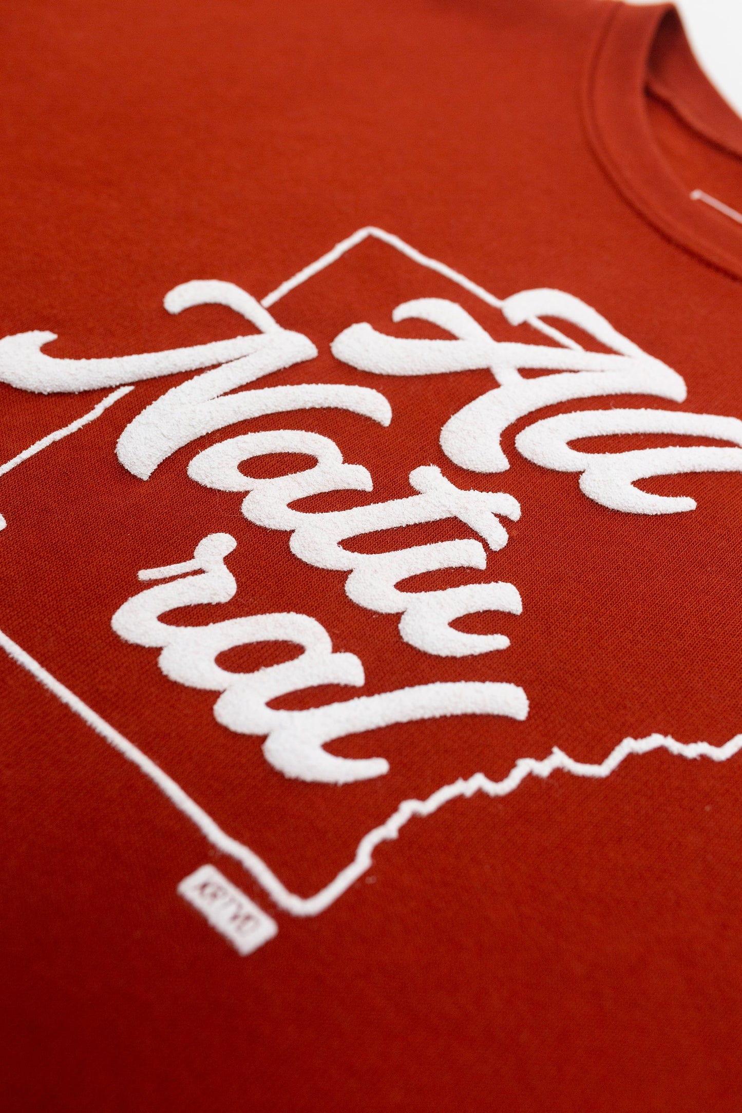 All Natural Cropped Sweatshirt (Brick)