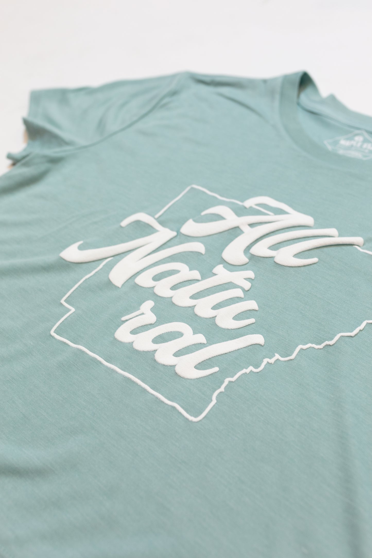 All Natural WMNS Crop Top (Seafoam)