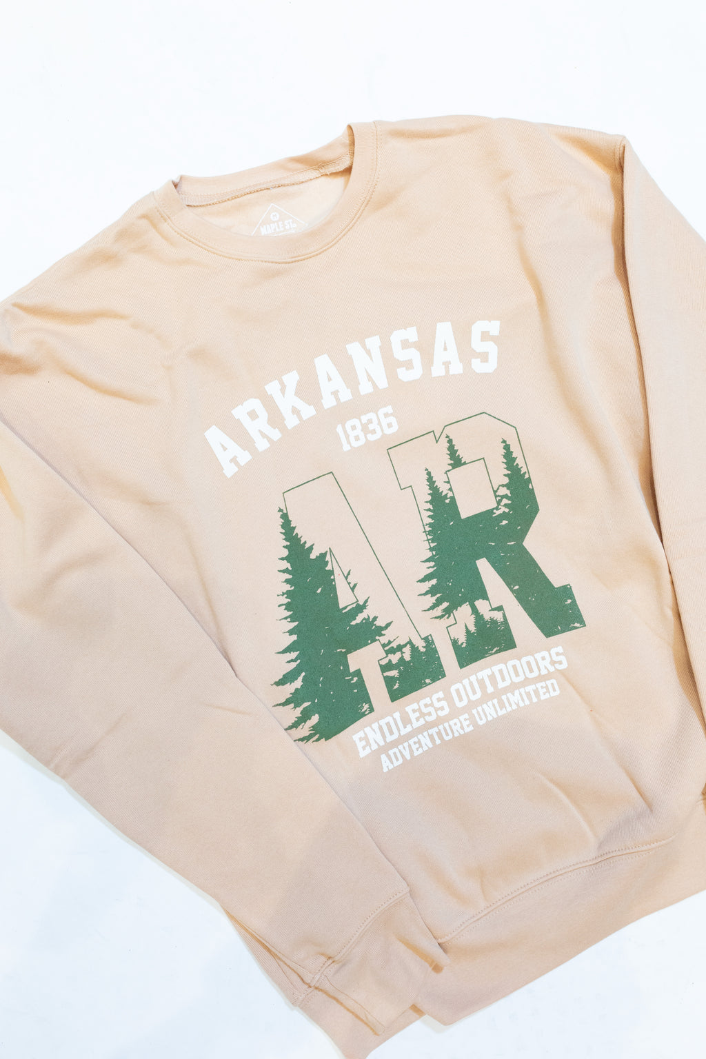 Always Outdoors Crewneck (Sand)