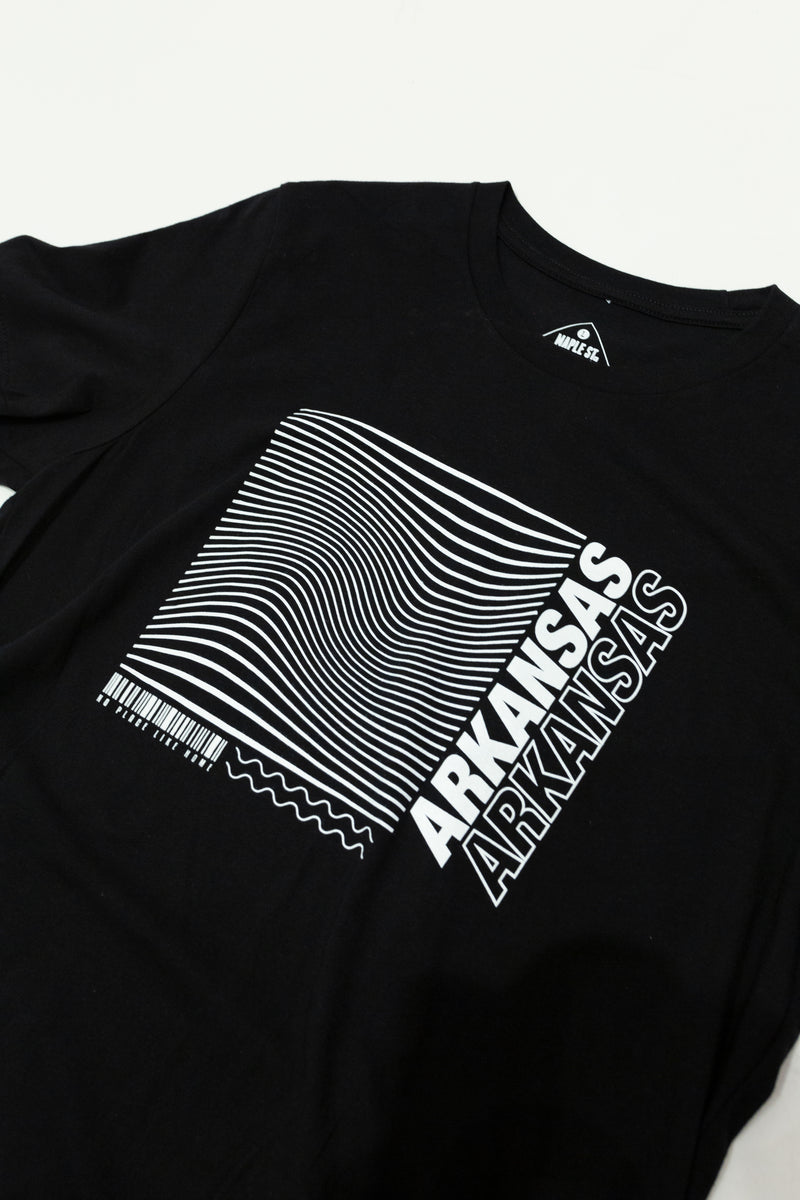 Wave Box SS Tee (Black)