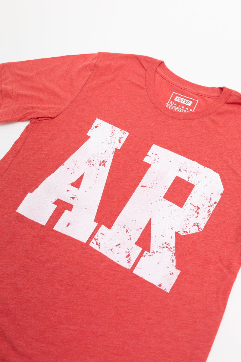 Arkansas Love SS Tee (Red Heather)