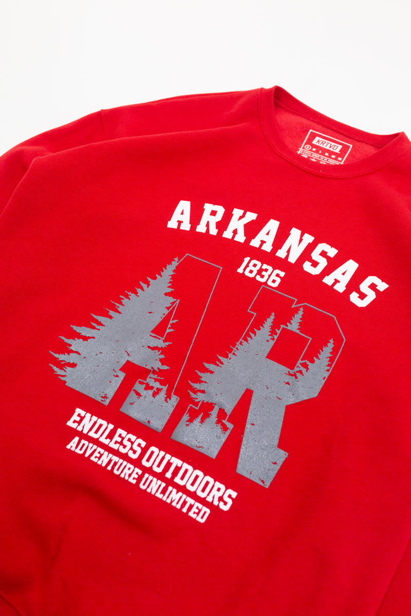 Always Outdoors Crewneck (Red)