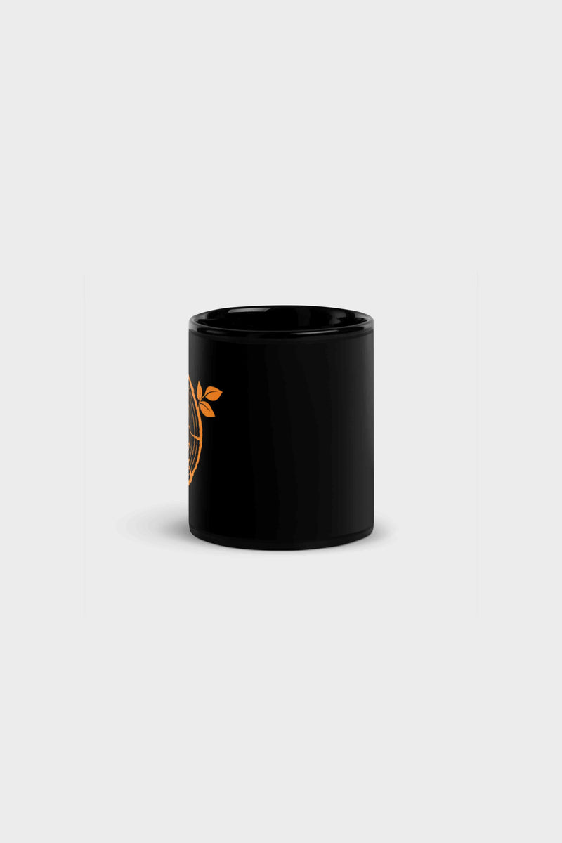 Old Maple Black Glossy Mug (Black)