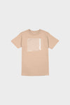 Wave Box SS Tee (Tan)