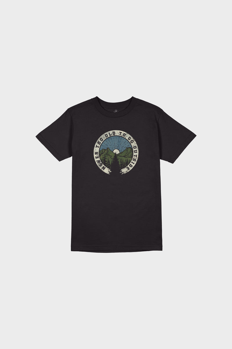 Go Outside SS Tee (Black)